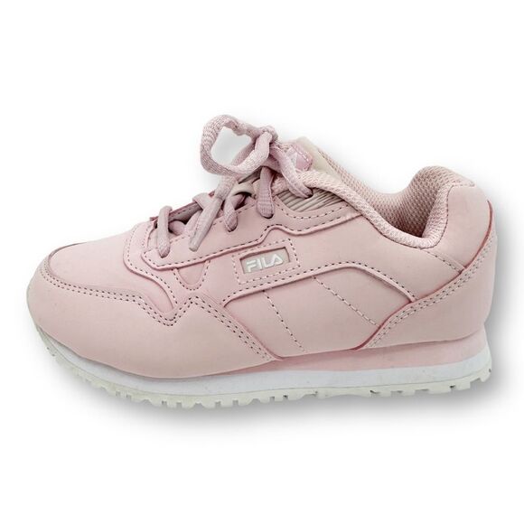 Fila Pink Toddler Athletic Trainers Sneakers Lace-up Low‎ Top Sz 12 - Picture 3 of 15